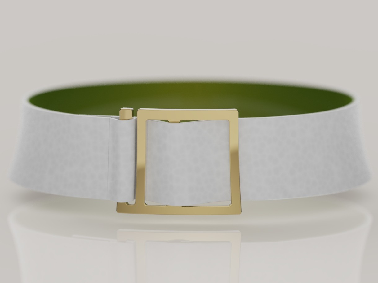 Fermoire choker verte